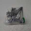 Iron Display Stand 10 Packs, 10 Inches Plate Picture Photo Stand for Display, Black Foldable Easel Holder for Photo Frame, Artwork, Collection, Decorative Plate, Book, Office