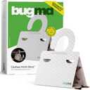BugMD Clothes & Pantry Moth Traps (6 Count) Sticky Glue Pheromone-Based Repellent for Closets, Cabinets & Wardrobes Non-Toxic - White