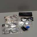 CCVOO Oprah Style Reading Glasses for Women, Stylish Eyeglasses, Blue Light Readers for Women, Computer Eye Glasses, Cheaters (A1 Mix)