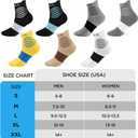 NEENCA Professional Compression Socks, Medical Athletic Ankle Socks for Injury Recovery & Pain Relief, Sports Protection, Circulation 1 Pair, 20-30 mmhg