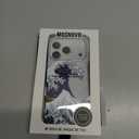 MOSNOVO for iPhone 17 Pro Max Case | Military Grade 6.6ft Drop Tested | Camera Control | Clear with Great Wave Design