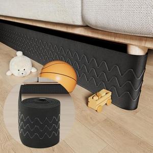 Babenest 157" x 5" Under Couch Blocker, Adjustable Long Elastic Sofa Blocker to Prevent Kids, Pet, Toys, Strap Barrier Couch Guards for Bottom Standard Sofa, Bed & Furniture