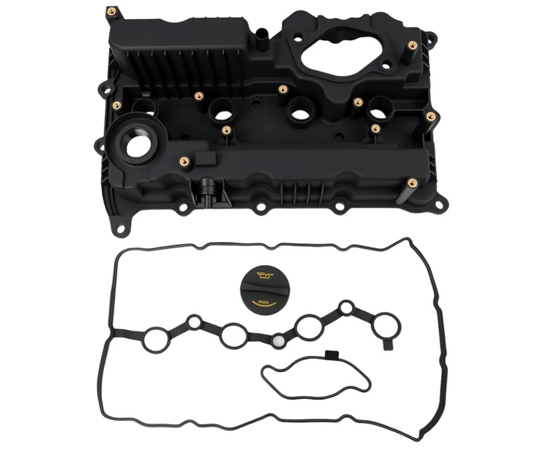 Seaforie 224002GGB0 Engine Valve Cover & Gaskets Compatible with Hyundai Santa Fe Sport Sonata Kia Optima Sorento 2.0L 2.4L 20152020 224002GGB0