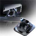 Car Dashboard Phone Holder 360 Rotatable, Portable Anti-Slip Car Phone Holder Horizontal & Vertical Place, Strong Self-Adhesive Dashboard Cell Phones Holders Cars Accessories