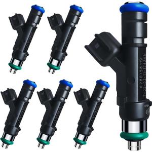 Fuel Injectors Fits For Jeep: Wrangler 3.8L 2007-2011, For Chrysler: Town & Country 3.8L 2008-2010, For Dodge: Grand Caravan 3.8L 2008-2010, OEM # 0280158119 (6 Pcs)