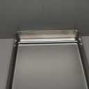 Stainless Steel Reusable Litter Tray Compatible with Petsafe Scoop-Free Self-Cleaning Cat Litter Boxes - Never Absorbs Odor, Stains, or Rusts (Stainless Steel Litter Tray)