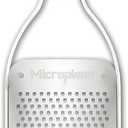 Microplane Master Series Wood Handle Stainless Steel Frame Fine Blade Cheese Grater
