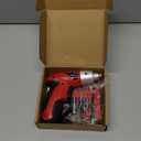 Hi-Spec 27pc 3.6V Red Small Power Electric Screwdriver Set. Cordless & Rechargeable with Driver Bit Set