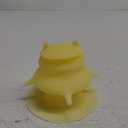 Small Animal Milk Feeder Bottles Silicone Multiple Puppies Nursing Station with 4 Teats for Ferrets, Sugar Gliders, Kittens, Rabbits,Small Dogs (Yellow)