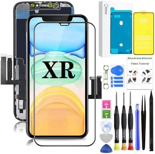 Amazon.com: for iPhone XR Screen Replacement,LCD Display Touch Screen Assembly,Compatible with iPhone XR Screen Replacement 6.1 inch (Model A1984, A2105, A2106, A2108) with Screen Protector and Repair Tools : Cell Phones & Accessories