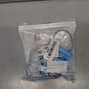 Zomiboo 36 Pieces Baby Shower Rubber Bracelets It's a Boy It's a Girl Wristbands Bear Elephant Baby Shower Decorations for Adult Party Favor Gender Reveal Party Supplies (Boy, White Blue)