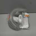 Afloia Dog Brush Vacuum Attachment - Pet Grooming Tool for Dogs & Cats (Vacuum Not Included), Compatible with 1-1.5" Round Port Vacuums (Dyson,Bissell,Eureka,Dirt Devil), with Extension Hose (White)