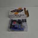 1:24 Scale RC Drift Car, 30KM/H 4WD 2.4GHz Remote Control Cars with LED Light, Racing and 4 Drifting Wheels, High Speed RC Racing Cars Perfect Toy Gift for Teen Adults (Blue)