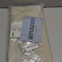 SLEEPING LAMB Over The Door Shoe Organizer for Closet with Large Deep Pockets, Narrow Shoe Rack for Door Hanging Boots Storage, Beige (64.5'')