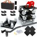 【Newly Upgrade】 Furniture Dolly - Furniture Movers with 5 Wheels, 360° Rotatable and Lockable, Heavy Duty Furniture Lift Mover Tool Set for Moving Heavy Furniture and Appliances,Maximum Load 3000LBS