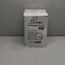 200 Pack Coffee Cup Lids, Black Plastic Dome Lids for 10/12/16/20/24 oz Paper Cups - Leak-Proof Disposable Lids for Hot/Cold Drinks (3.54 Inches/90 mm)