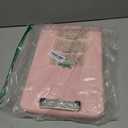 Piasoenc Clipboard with Storage, 8.5 x 11 Organization Box with Pen Holder and A4 Legal Paper Folder, Folio & Side-Opening, Low Profile Clip,for Nurses,Teachers, Size 14 x 9.6 x 1.2 in, Pink