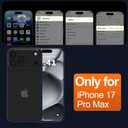 MOCCA Magnetic for iPhone 17 Pro Max Case, (Compatible with Magsafe) (16FT Military Grade Protection) Full Camera Protection Anti-Fingerprint Slim Translucent Matte Phone Cover 6.9",Stone