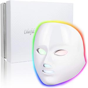 LED Facial Mask Therapy Red Light Therapy Mask 7 Colors Facial Skin Care Beauty Spa Skin Care