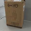 Coolife Luggage Set Suitcase Carry On Luggage PC Hardshell Luggage TSA Lock Spinner Wheels Telescopic Handle