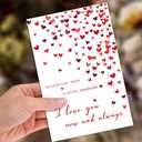 6 x Valentines Day Gifts for Women Men, Valentine's Day Card for Him Her Husband Boyfriend Wife Girlfriend, Mens Valentines Day Gifts (QQ-170)