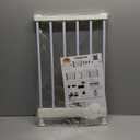 FLEXMAN Short Dog Gate, Multifunctional Expandable Adjustable Low Pet Gate, Easy Installation Dog Gate for Doorways, Stairways, Window, Kitchens (White Medium, Height: Approx. 36cm / 14.2in)