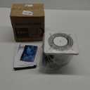 HG Power 6 Inch Exhaust Fan, 308CFM Wall Exhaust Fan for Kitchen, Metal Extractor Fan for Attic, Garage, Window Ventilation, HVAC System (Black)