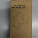 Lamicall 2026 Wider Clamp & Metal Hook Car Phone Holder Vent [Thick Cases Friendly] Phone Holders for Your Car Mount Gift Automobile Hands Free Accessories Vehicle GPS Air Vent for iPhone 16 Pro Max (Black)