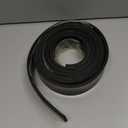 Neoprene Rubber Sheet, Rolls, Strips 1/4" (.250") Thick x 2" Wide x 10' Long Solid Rubber