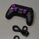 Wireless Controller for PS4/Pro/Slim Consoles, Game Controller with 6-Axis