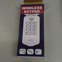 For Genie Garage Door Opener Keypad Replacement, for Genie/Overhead/Intellicode/DIP Switch Garage Door Openers, Wireless Keypad Keyless Entry, for Model GK-R/OKP-BX etc. Safe & Secure Access