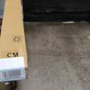 DEZ FURNISHINGS Cordless 1" Light Filtering Pleated Shade, Fabric, 70" W x 48" H, Camel