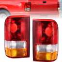 Boine Tail Light Compatible With 1993 1994 1995 1996 1997 Ford Ranger Driver and Passenger Side Rear Light Brake Lamps