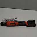 3/8" Cordless Ratchet Wrench Compatible with Milwaukee M18 Battery,44Ft-Lbs Torque Electric Ratchet Set with 220RPM Variable Speed Trigger,8 Sockets,1/4" and 1/2" Adapters,3" Extension Bar(Tool Only)