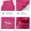 QWE 5 Pack Girls Tank Tops Dry-Fit Girls Sleeveless Undershirts Athletic Tank Tops for Teen Dance Performance 10-12Y