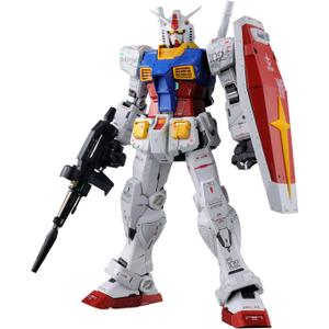 Bandai Hobby - Mobile Suit Gundam - RX-78-2 Gundam PG Unleashed 1/60 Model Kit, Small