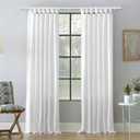 Curtain Rods 5/8 inch Curtain Rods for Windows 30 to 88 Inch with Brackets Easy to Install for Bedroom Living room Kitchen,White