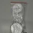 2 x CHEETAH 40 oz Replacement Lid for Stanley Cup,Compatible with Stanley Quencher H2.0 FlowState Tumbler,with Easy Carry Soft Silicone Handle and Straws,Insulated Plastic Spill Leak Proof Lid (Frost)