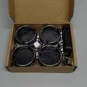 Wheel Cap Kit for Tesla Model Y/Model 3, for 19 Wheels only, 4 Hub Center Caps + 20 Lug Nut Covers + Puller and Screwdriver for Uninstalling, Silver