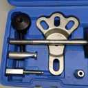 ATPEAM 9-Way Slide Hammer Puller Set | Wrench Adapter Axle Bearing Hub Auto Set, Axle Front Rear Wheel Bearing Dent Hub Gear Puller Remover Set