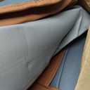 FLORICH Seat Covers, Car Seat Covers Full Set, Luxury Nappa Leather Seat Covers, Breathable and Waterproof Car Seat Protector 5 Seat, Automotive Seat Covers Universal Fit for Most Cars-Brown