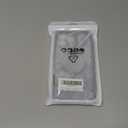 SobLn for iPhone 16 Pro Max Case, Black Floral Flower Pattern Case [Compatible with MagSafe] [Translucent Matte] Cute Slim Shockproof Protective Women Girls Phone Case 6.9", White Flower