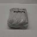 Bedsure Cotton Duvet Cover Queen - 100% Cotton Waffle Weave Grey Duvet Cover Queen Size, GentleSoft and Breathable Bedding Set for All Season, 3 Pieces, 90"x90"