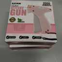 2 x Stitch for Clothes Mini Sewing & Tagging Kit with 5 Ultra-Fine Needles, 1,000 Black & 1,000 White 4.4mm Fasteners, Scissors, Double-Head Threader & Chalk for Clothing Repairs