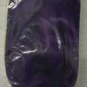 BERON 14 Inches Purple Wig for Women Short Curly Wig Dark Purple Wigs Synthetic Wigs with Bangs Hairnet Include