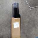 Metal Fence Posts 6ft, Heavy Duty Garden Post Pack 15, Outdoor Black