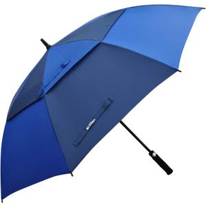 ACEIken Golf Umbrella Large 68 Inch Automatic Open Golf Umbrella Extra Large Oversize Double Canopy Vented Umbrella Windproof Waterproof for Men and Women
