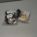 2 x Cute Halloween Garland, Spider Ghost Pumpkin Decorations Wooden Beads Felt Halloween Garland for Bedroom Haunted House Fireplace Wall Indoor Outdoor