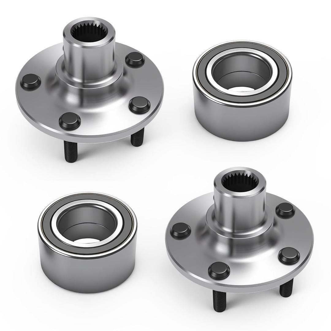 2Pcs Front Wheel Hub Bearing Assembly for Ford Focus 2012-2018, for Ford C-MAX 2013-2018, 2.0L L4, OE HUB81, 510110, NT510110, WH188