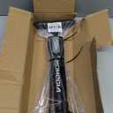 MOHEGIA Bike Floor Pump with Gauge: Air Bicycle Pump with High Pressure 160 PSI,Fits Schrader and Presta Valve -Inflator with Ball Pump Needles for MTB Road Bike, Ball, Balloon, Inflatables (Digital Gauge/black)